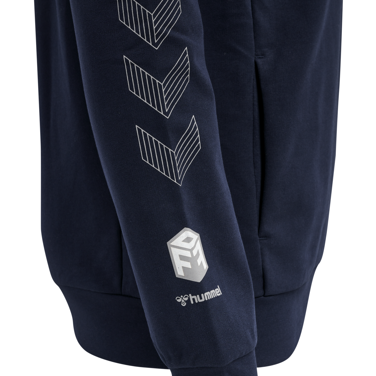 hmlMOVE GRID COTTON SWEATSHIRT, MARINE, packshot