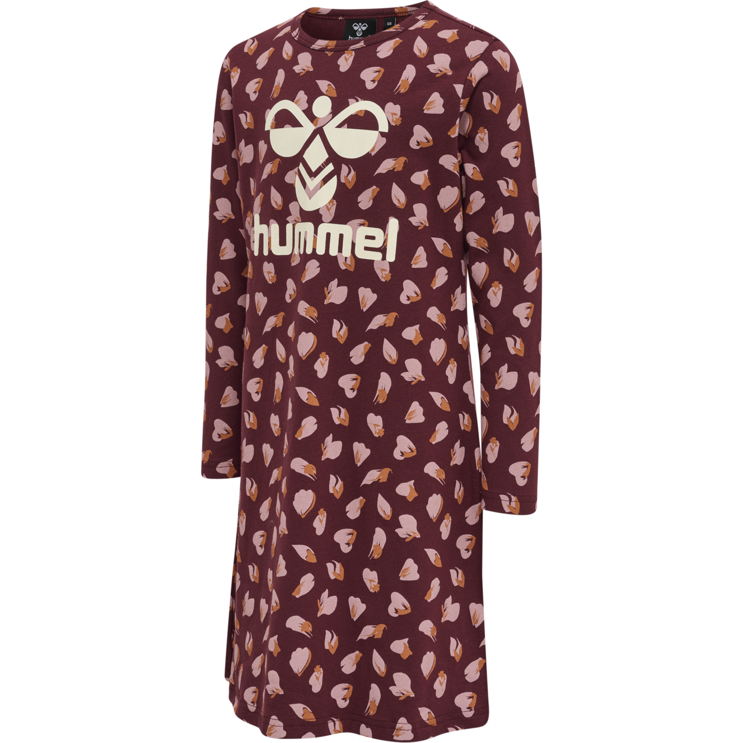 hmlCAROLINA NIGHT DRESS L/S, WINDSOR WINE, packshot