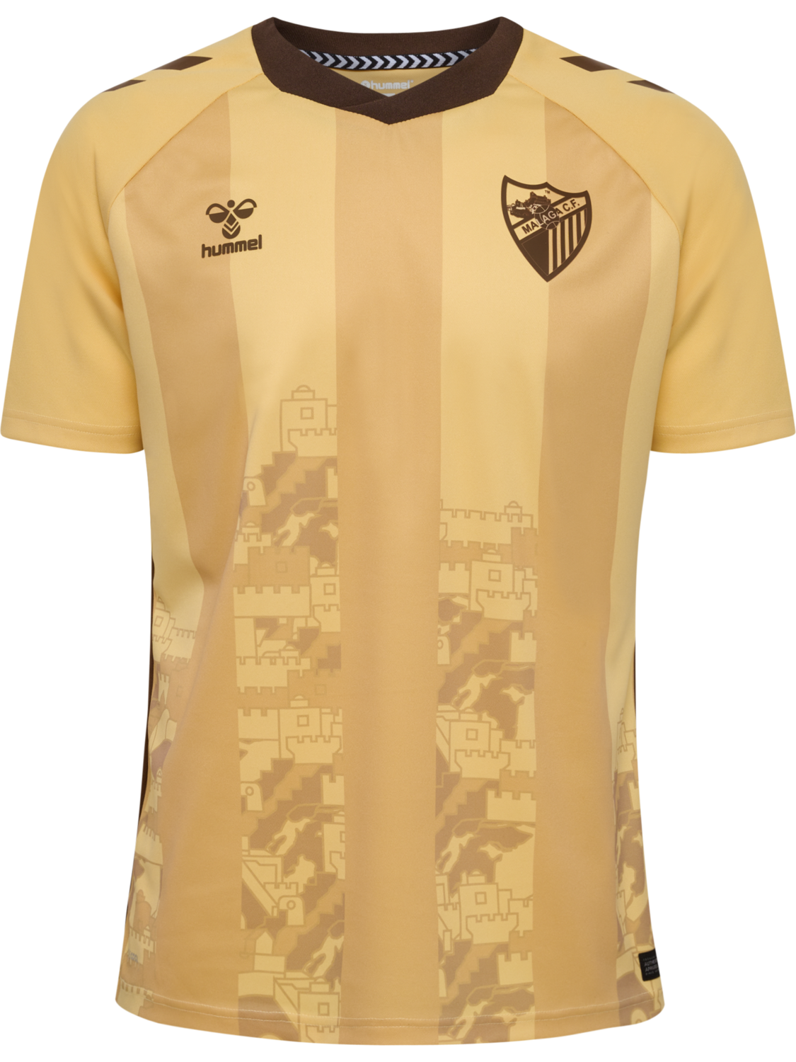 MCF 24/25 GIBRALFARO JERSEY S/S, NEW WHEAT WO SPONSOR, packshot