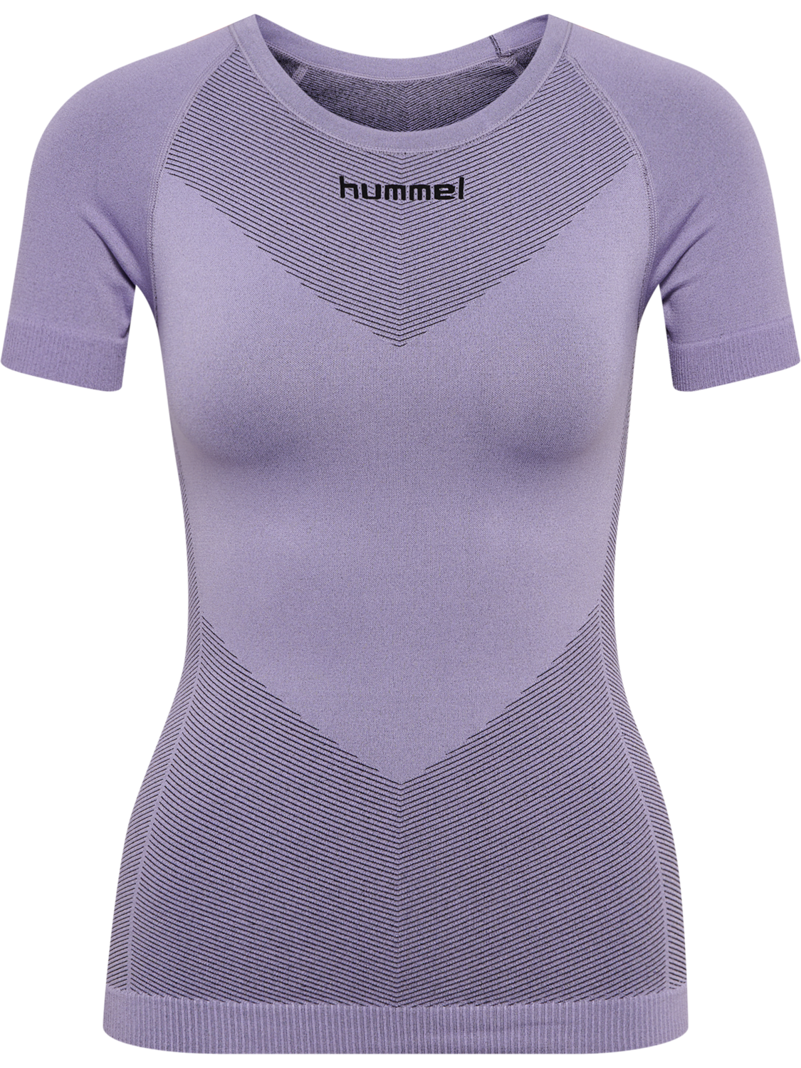 HUMMEL FIRST SEAMLESS JERSEY S/S W, LAVENDER MELANGE, packshot