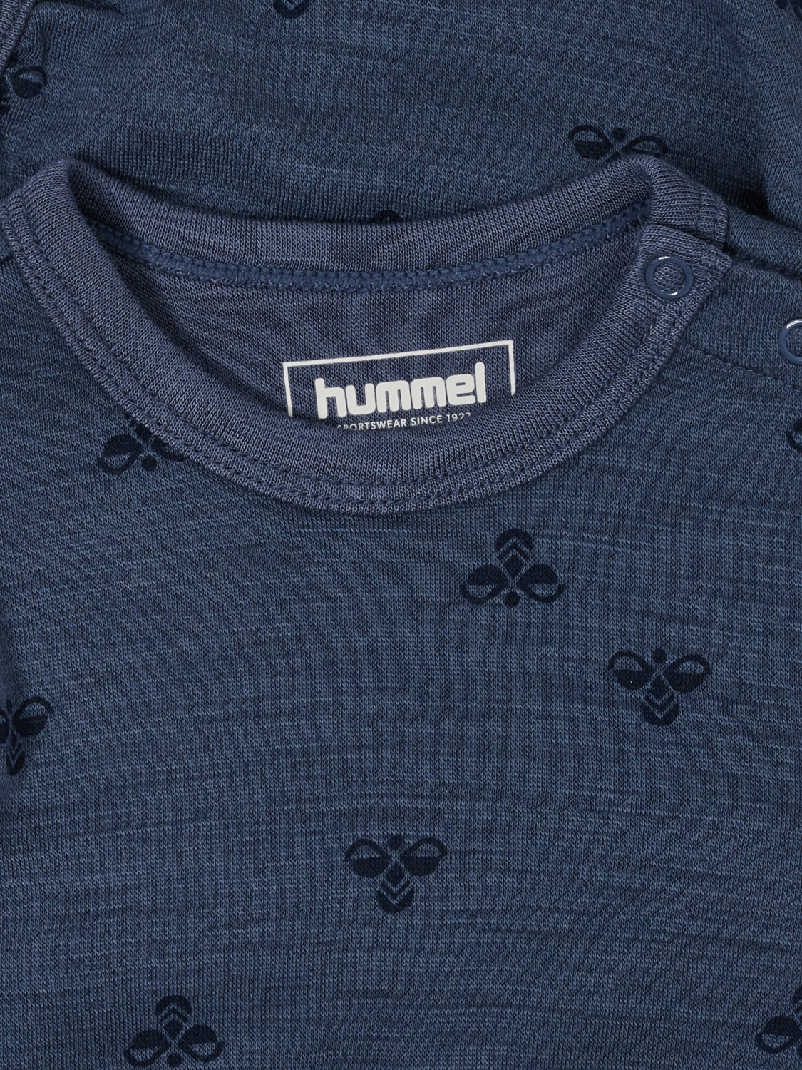 hmlMINI WOOL BODY L/S, VINTAGE INDIGO, packshot