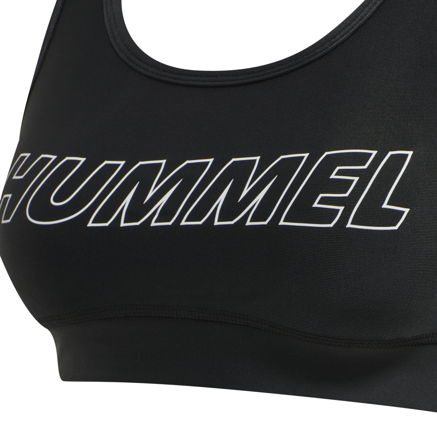 hmlTE TOLA SPORTS BRA, BLACK, packshot
