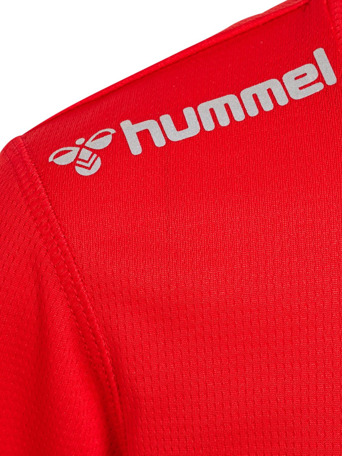 hmlRUN JERSEY S/S KIDS, TANGO RED, packshot