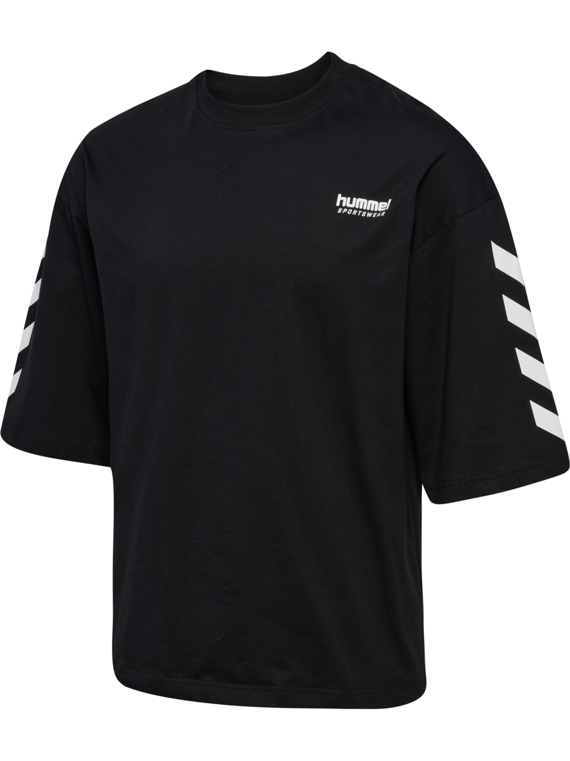 hmlOVERSIZED WILLY T-SHIRT SW, BLACK, packshot