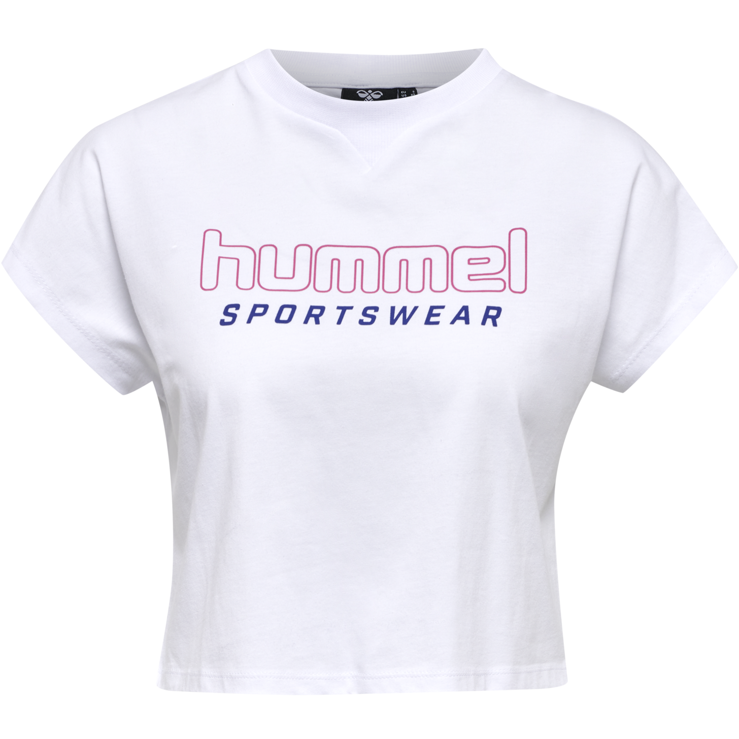 hmlLGC JUNE CROPPED T-SHIRT, 9001, packshot