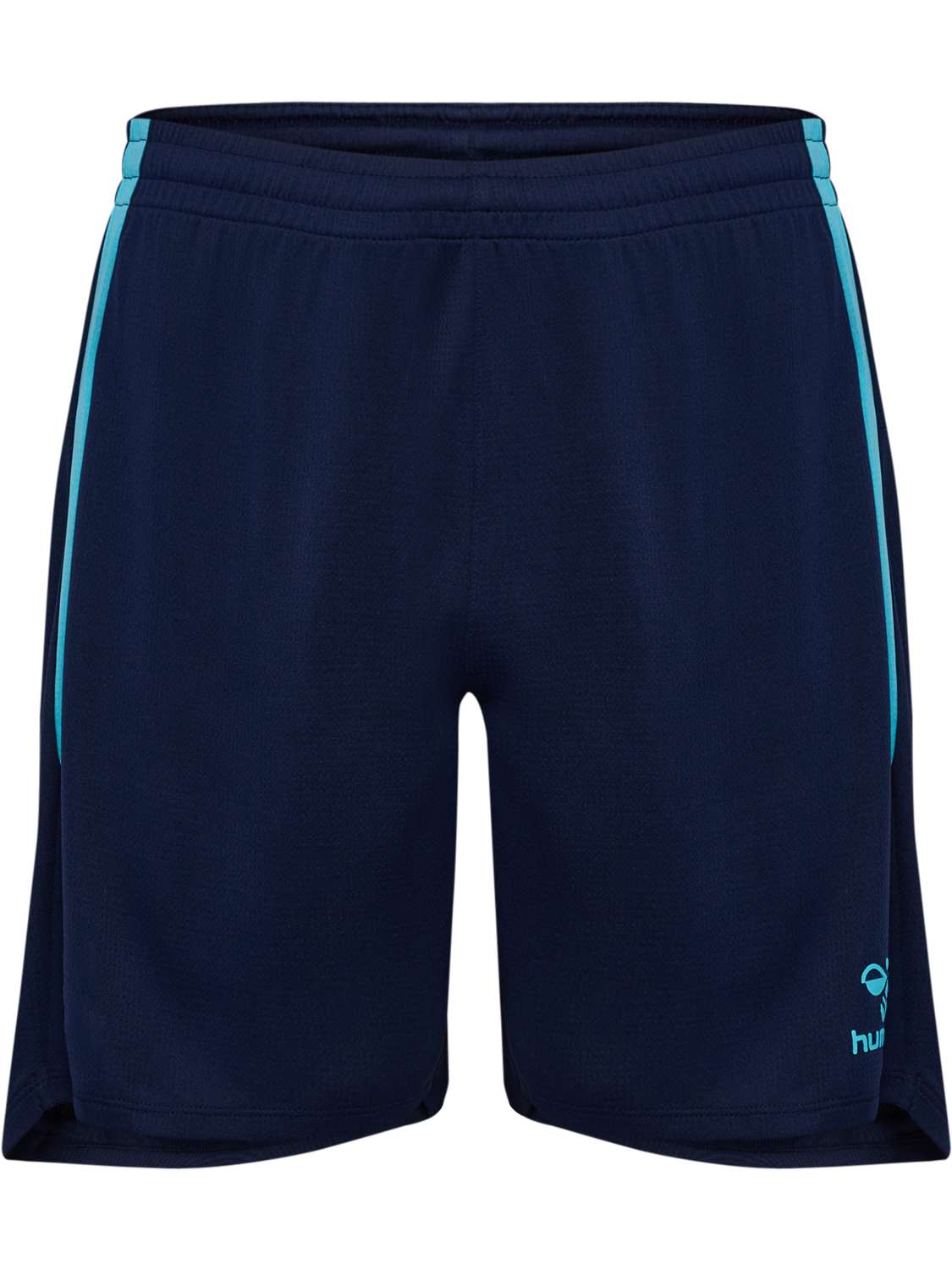 hmlLEAD 2.0 SHORTS, MARINE/BLUE FISH, packshot