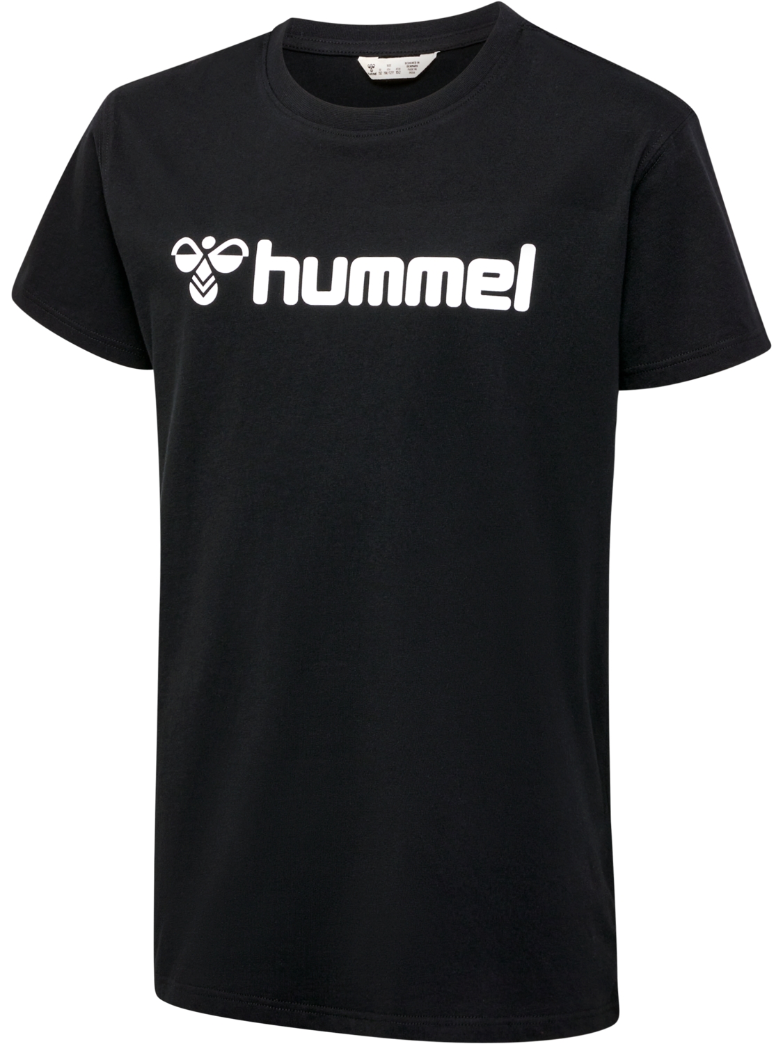 hmlGO 2.0 LOGO T-SHIRT S/S KIDS, BLACK, packshot