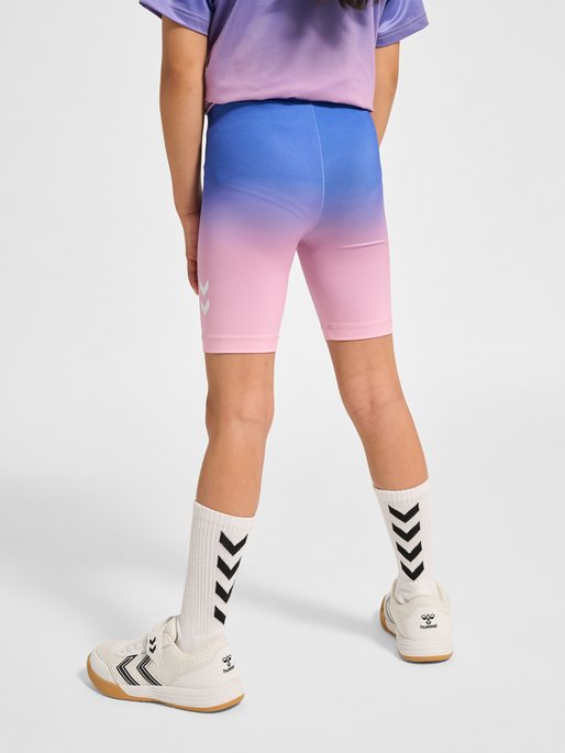 hmlJR GYM SHORT TIGHTS, LAVENDER MIST, model