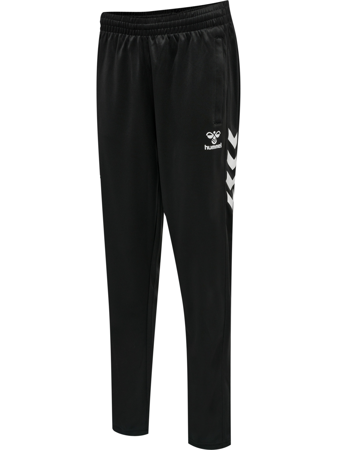 hmlCORE VOLLEY POLY PANTS SHORT, BLACK, packshot