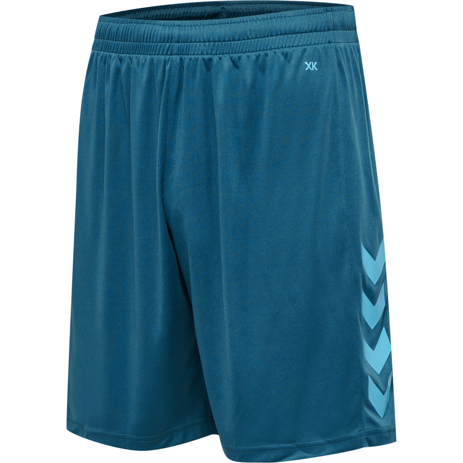 hmlCORE XK POLY SHORTS, BLUE CORAL, packshot
