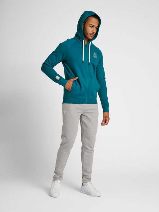 hmlGG12 SWEAT ZIP HOODIE, 7161, model