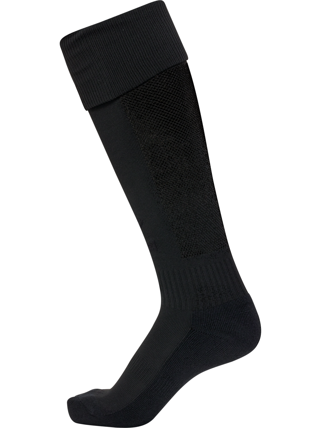 hmlESSENTIAL FOOTBALL SOCKS, BLACK/BLACK, packshot