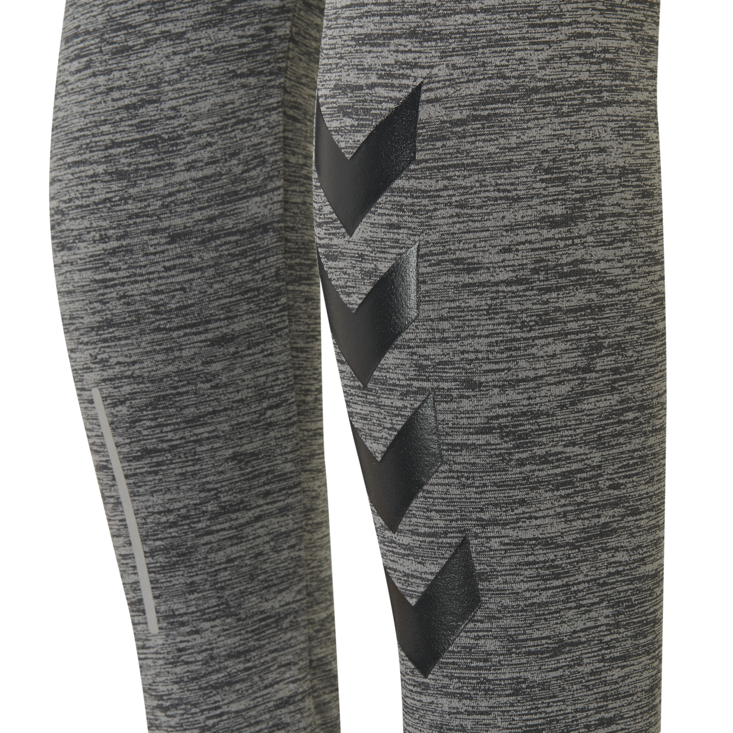 hmlSELBY TAPERED PANTS, DARK GREY MELANGE, packshot
