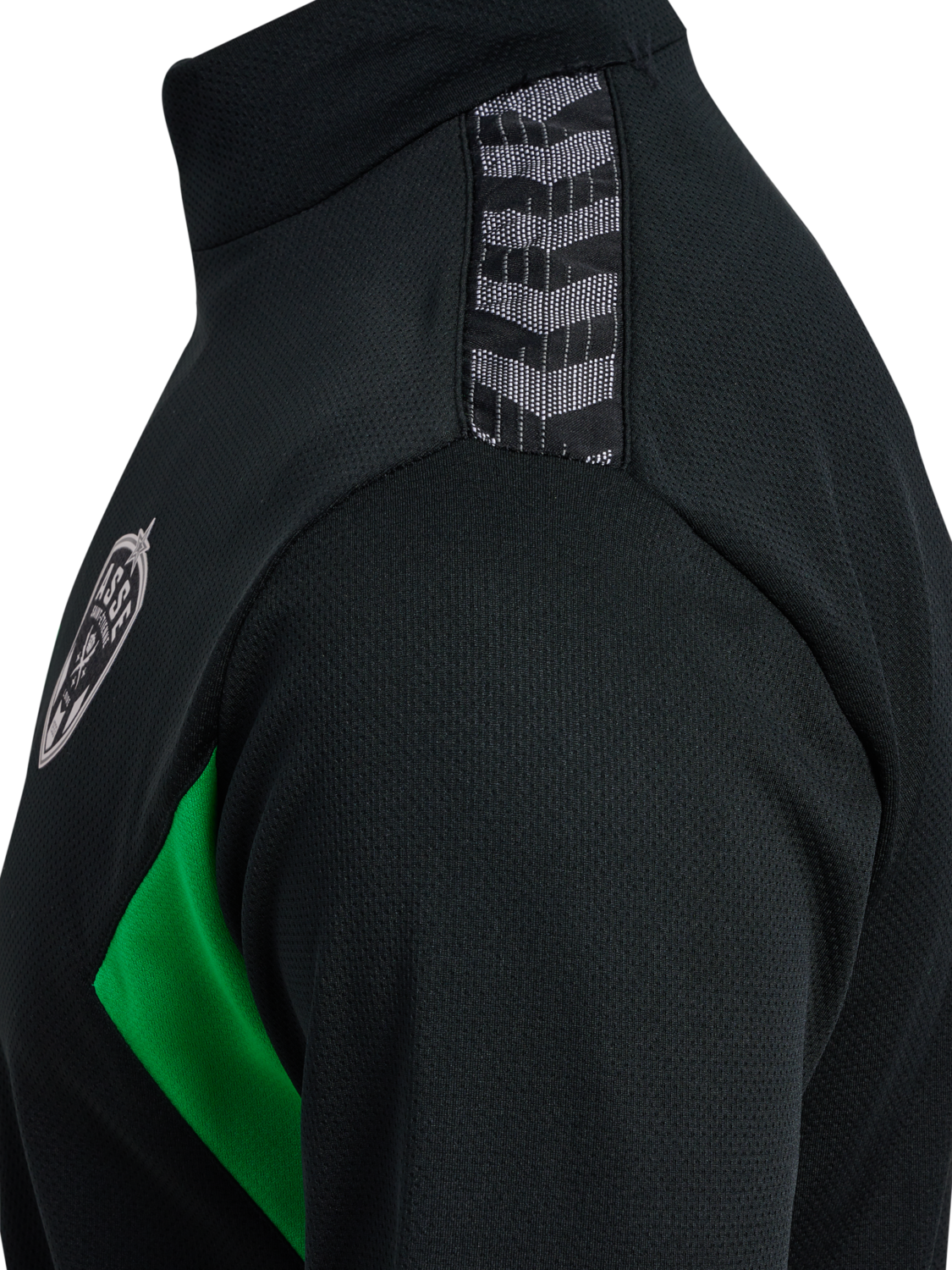 ASSE 23/24 TR HALF ZIP SWEAT, BLACK, packshot