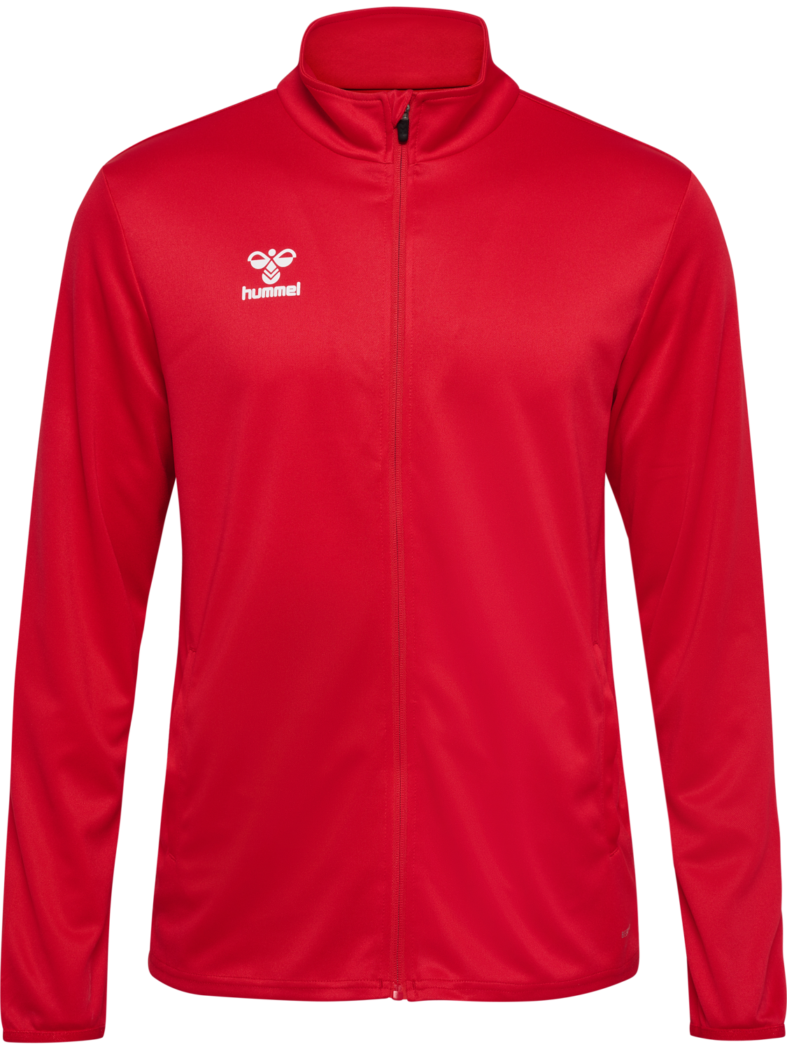 hmlESSENTIAL TRACK JACKET, TRUE RED, packshot