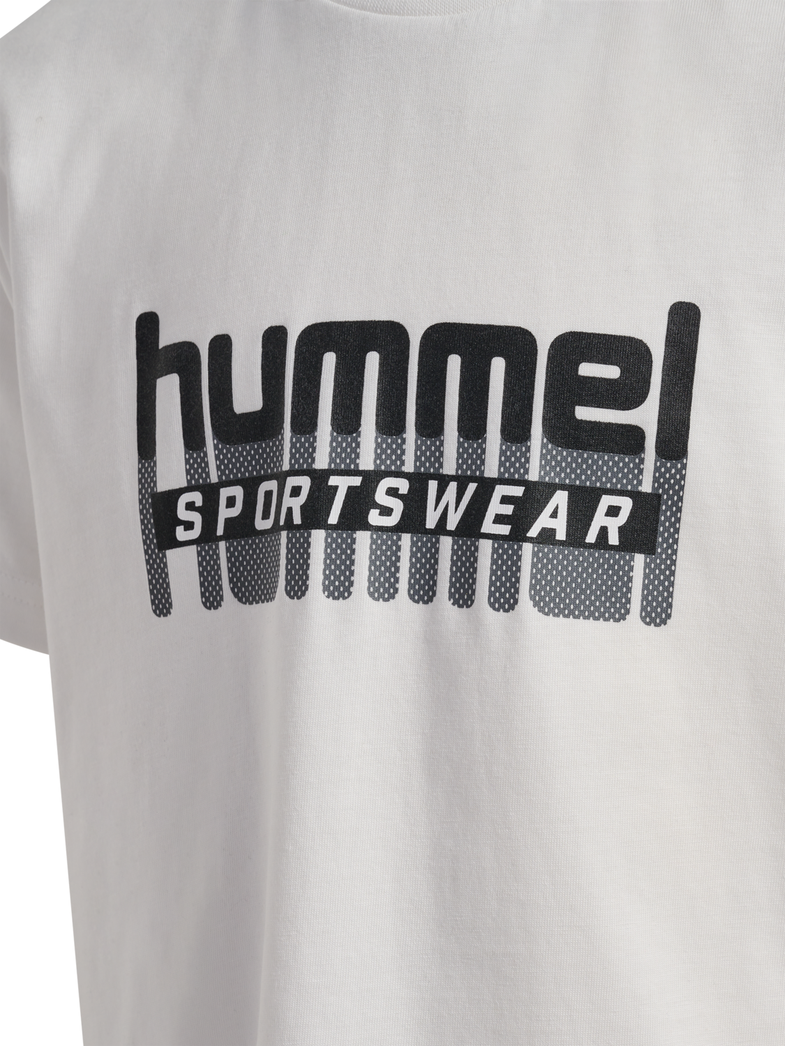 hmlTUKAS T-SHIRT S/S 2-PACK, BLACK BEAUTY/MARSHMALLOW, packshot