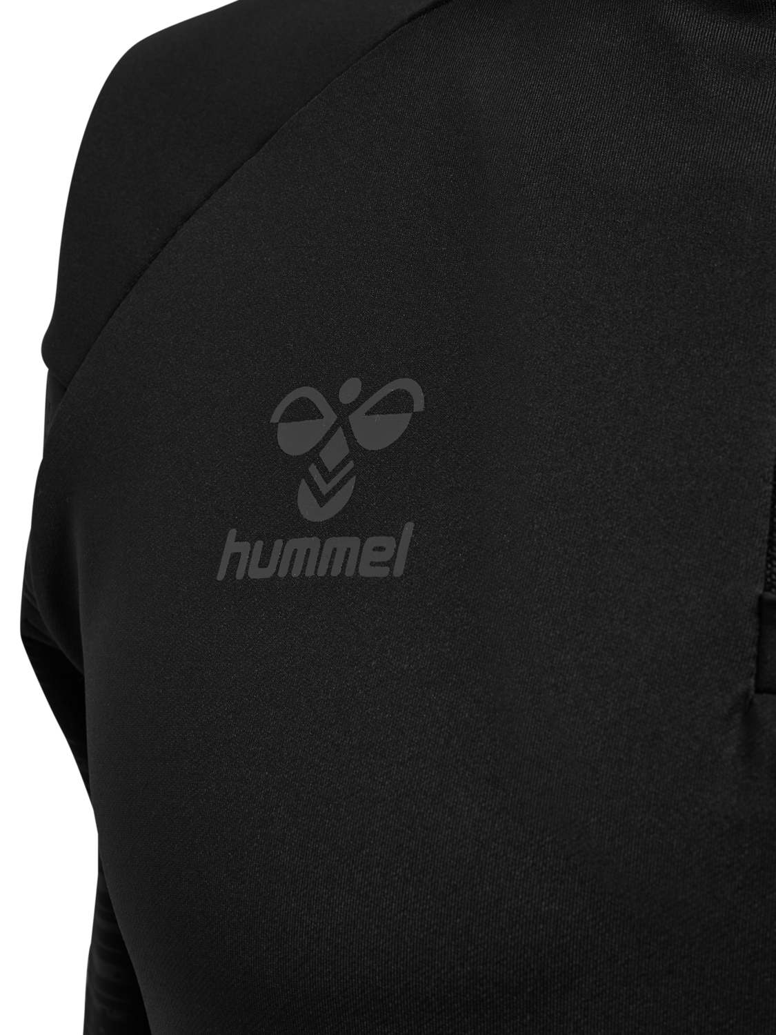 hmlPRO TRAINING HALF ZIP, BLACK, packshot