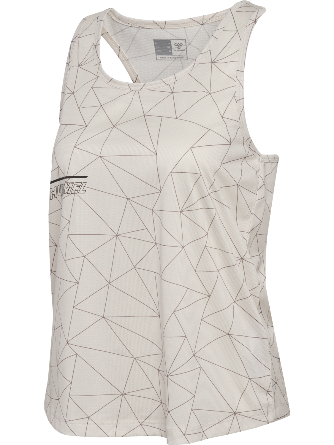 hmlCOURT AOP LIGHT WEIGHT TANKTOP W, LIGHT GREY, packshot