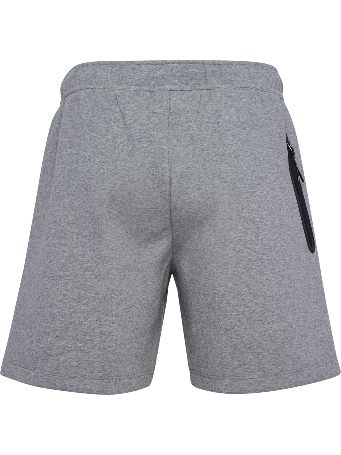 hmlTECH FLEECE SHORTS, GREY MELANGE, packshot