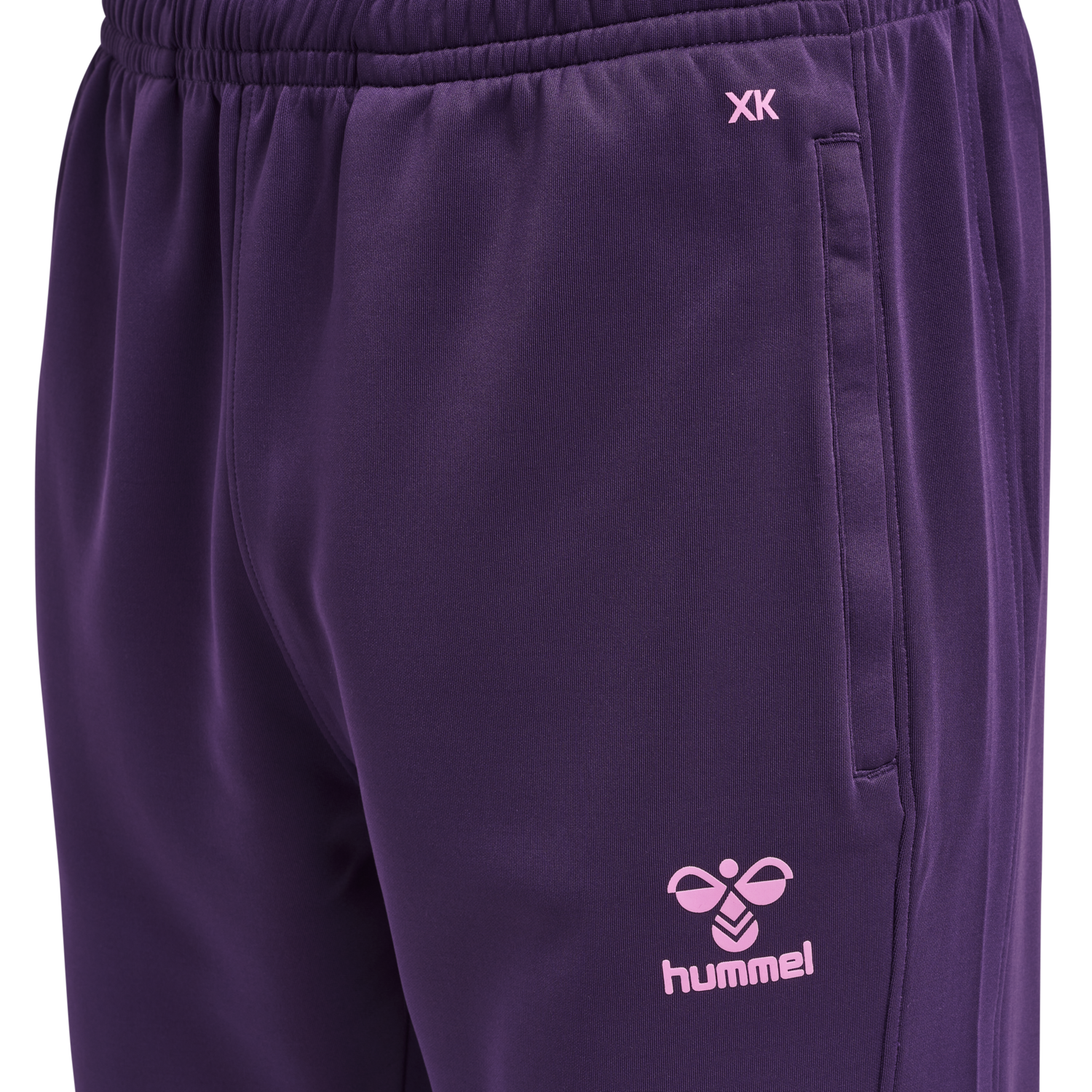 hmlCORE XK POLY PANTS, ACAI, packshot