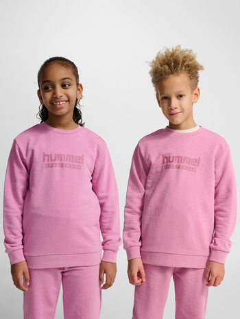 hmlJR BASE SWEATSHIRT, POLIGNAC, model