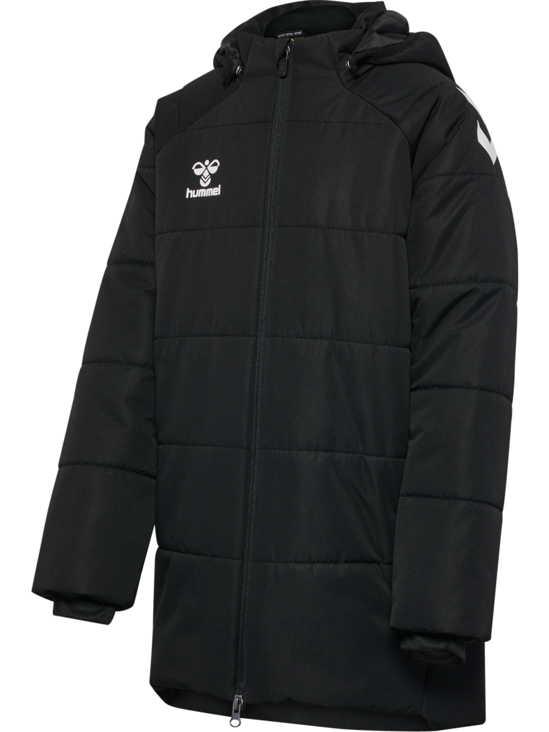 hmlLEAD 2.0 BENCH JACKET KIDS, BLACK, packshot
