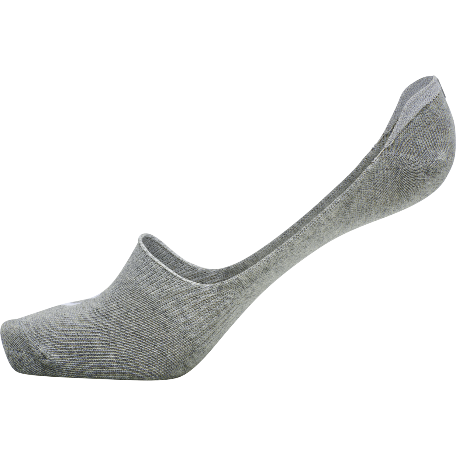 hmlCHEVRON 6-PACK NO SHOW SOCKS, WHITE/BLACK/GREY, packshot