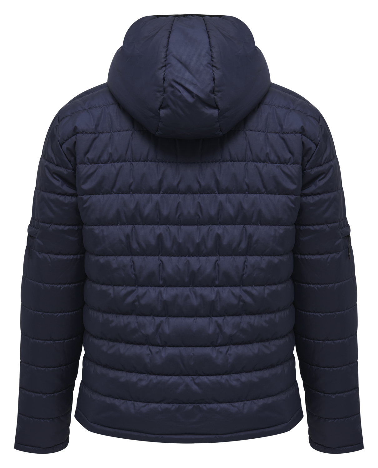 hmlNORTH QUILTED HOOD JACKET, MARINE, packshot