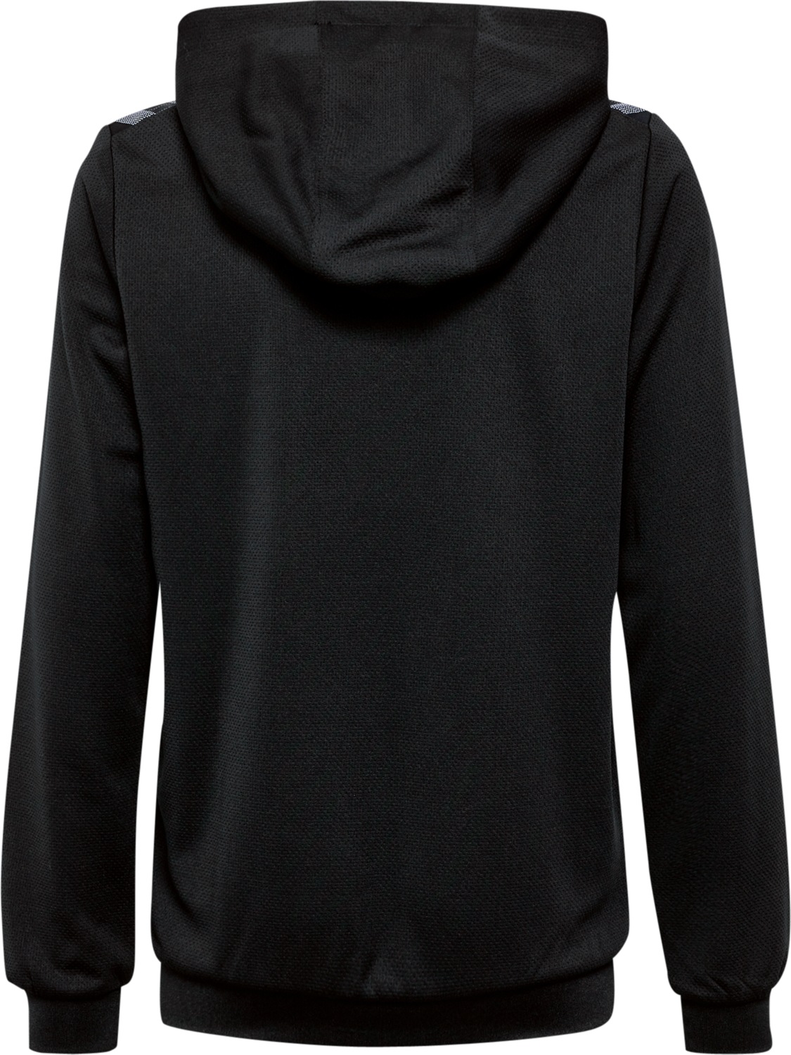 hmlAUTHENTIC PL HOODIE KIDS, BLACK, packshot