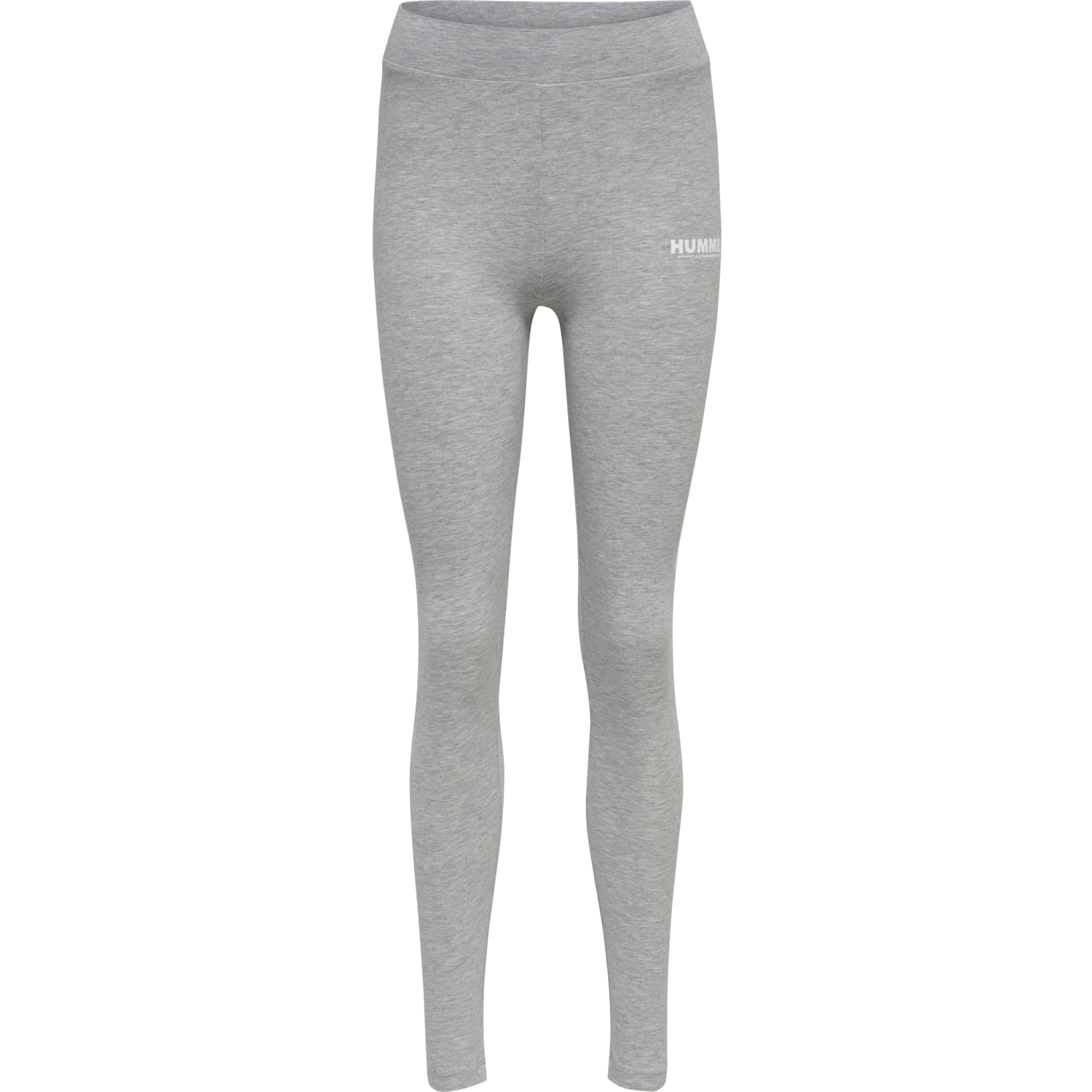 hmlLEGACY WOMAN HIGH WAIST TIGHTS, GREY MELANGE, packshot