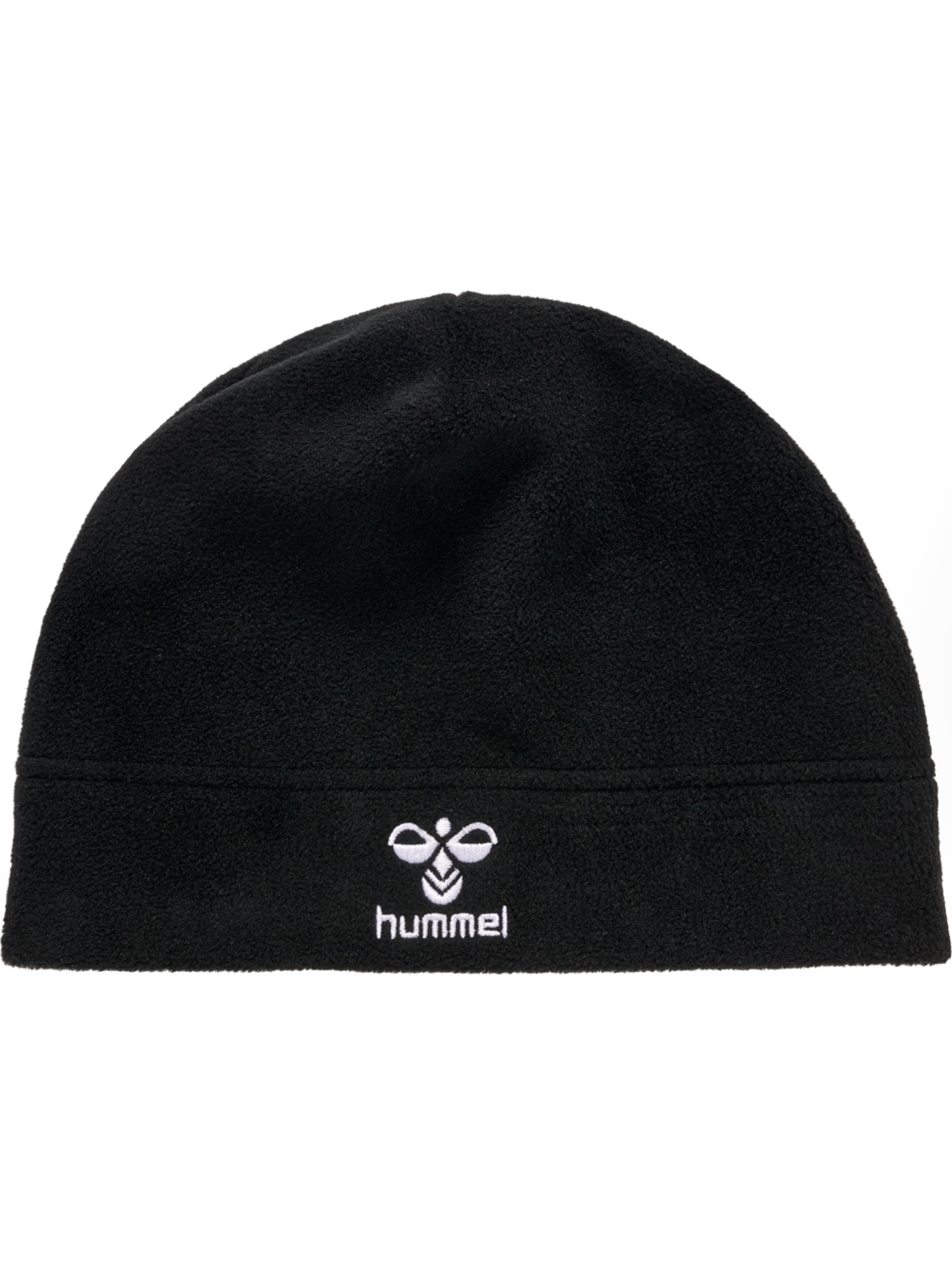 hmlFLEECE BEANIE, BLACK, packshot
