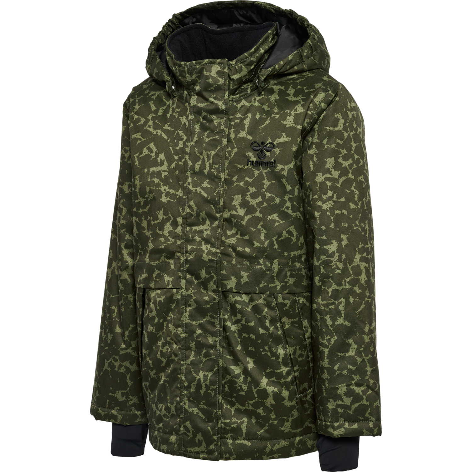 hmlURBAN TEX JACKET, OLIVE NIGHT, packshot