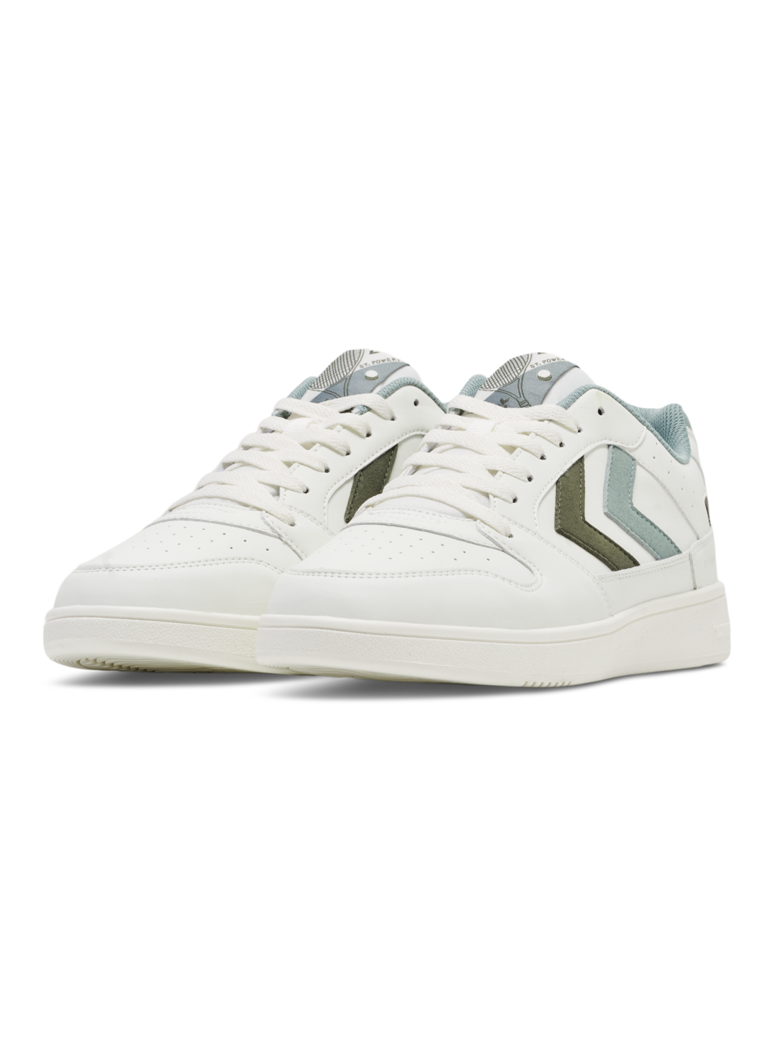 ST. POWER PLAY WMNS, WHITE/GREEN, packshot