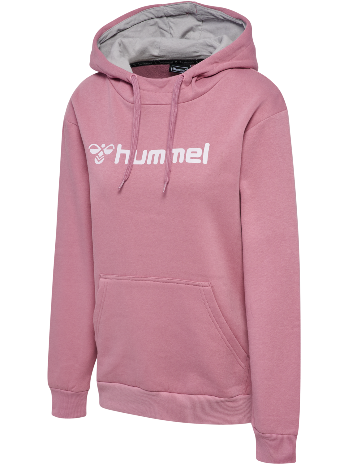 hmlMOVER COTTON HOODIE WOMAN, LILAS, packshot