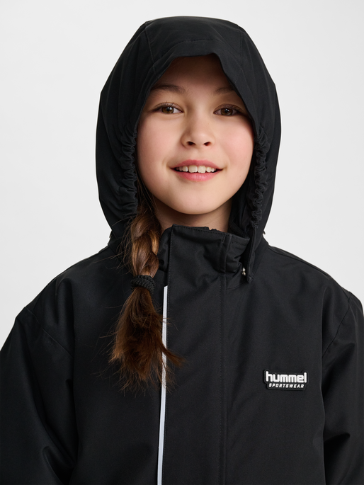 hmlJR SNOWSUIT WP 10K, BLACK, model