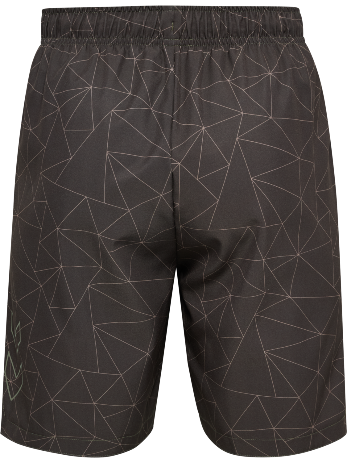 hmlCOURT AOP POCKET SHORTS, TURKISH COFFEE, packshot