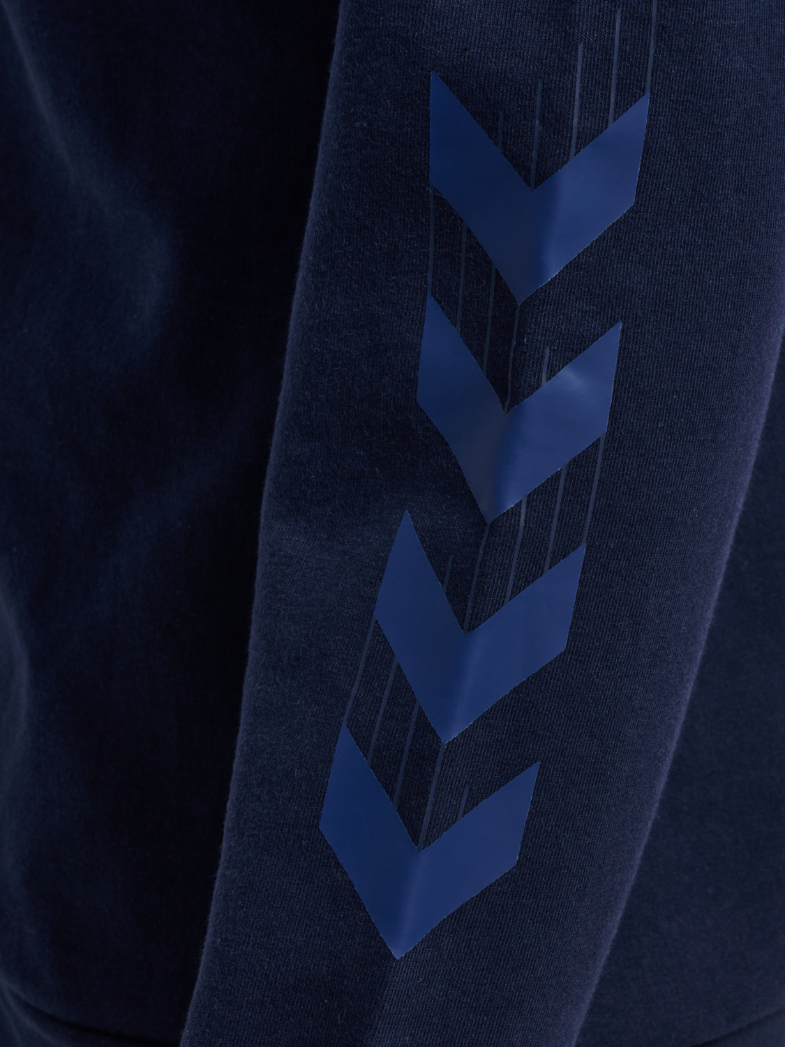 hmlTRAVEL ZIP HOODIE, MARINE, packshot