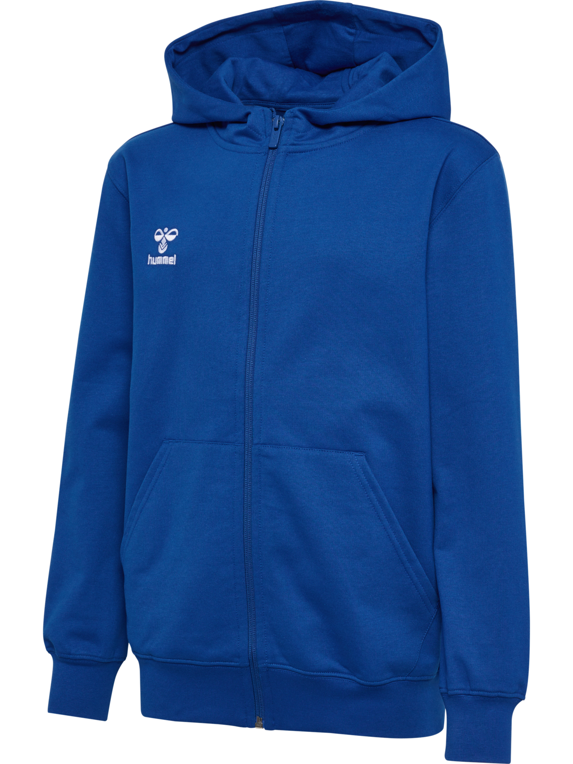hmlGO 2.0 ZIP HOODIE KIDS, TRUE BLUE, packshot
