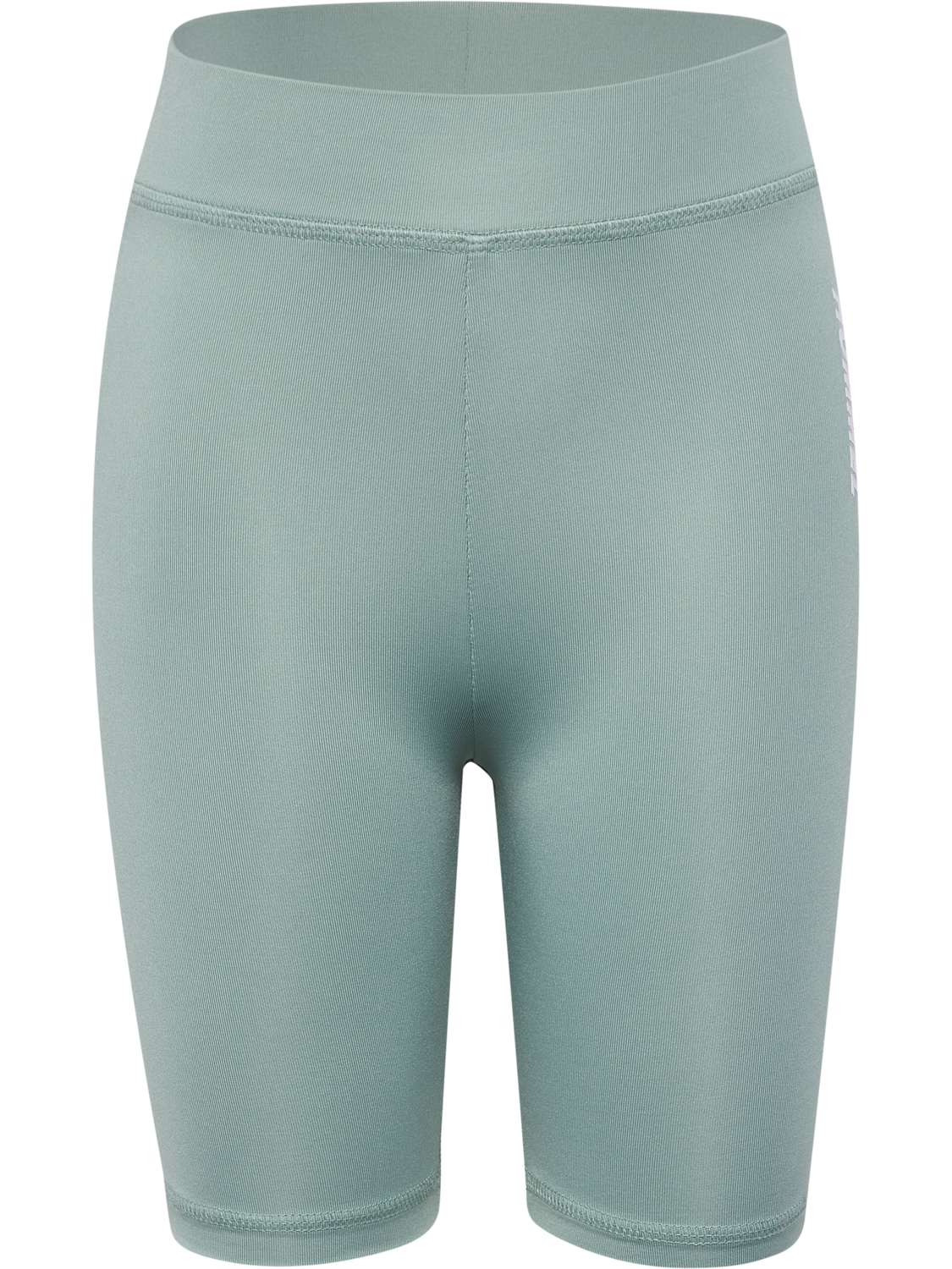 hmlLUNA TIGHTS SHORTS, ICEBERG GREEN, packshot