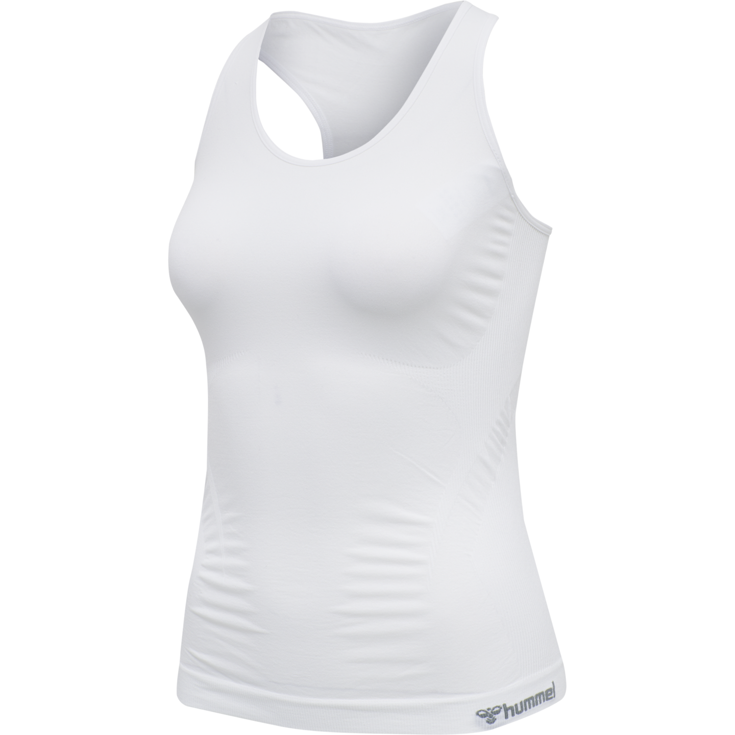 hmlTIF SEAMLESS TOP, WHITE, packshot