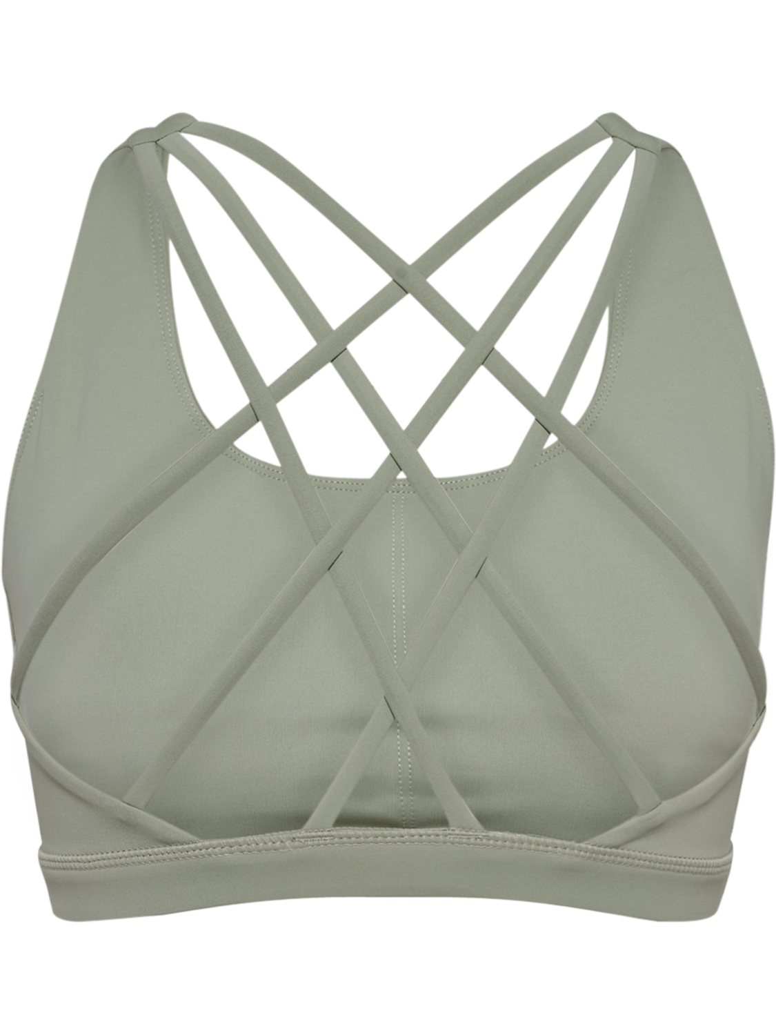 hmlHIIT IMPACT STRAP BRA, SEAGRASS, packshot