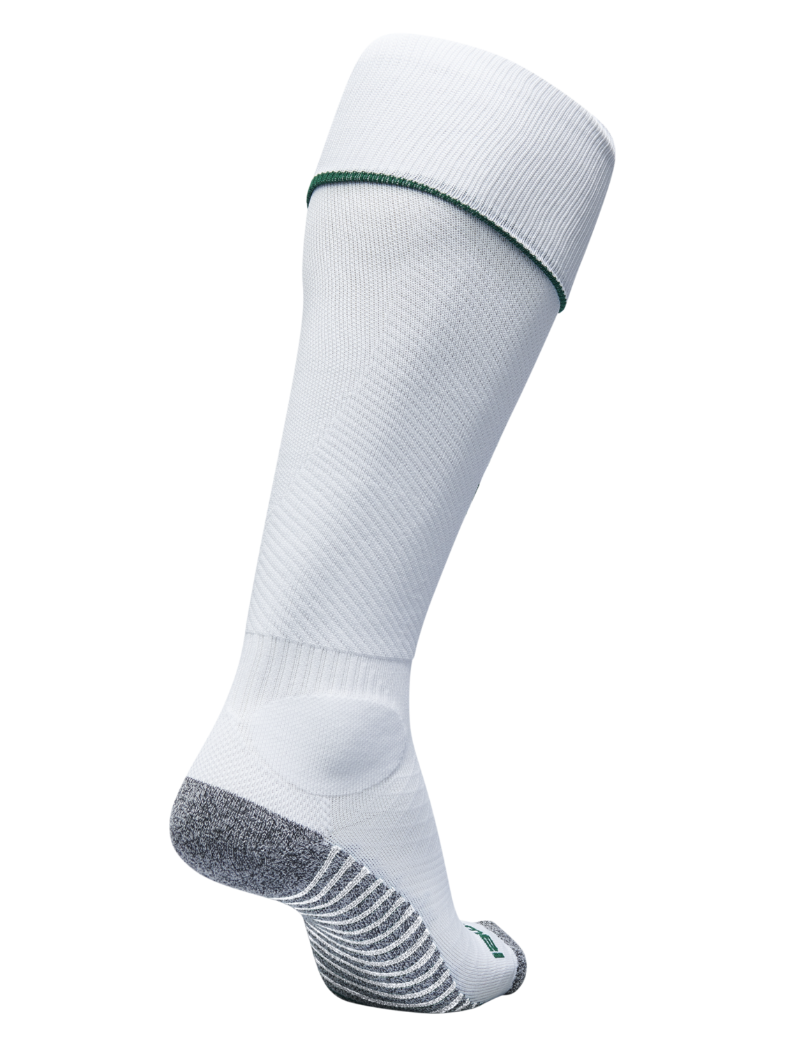 PRO FOOTBALL SOCK 17 - 18, WHITE/EVERGREEN, packshot
