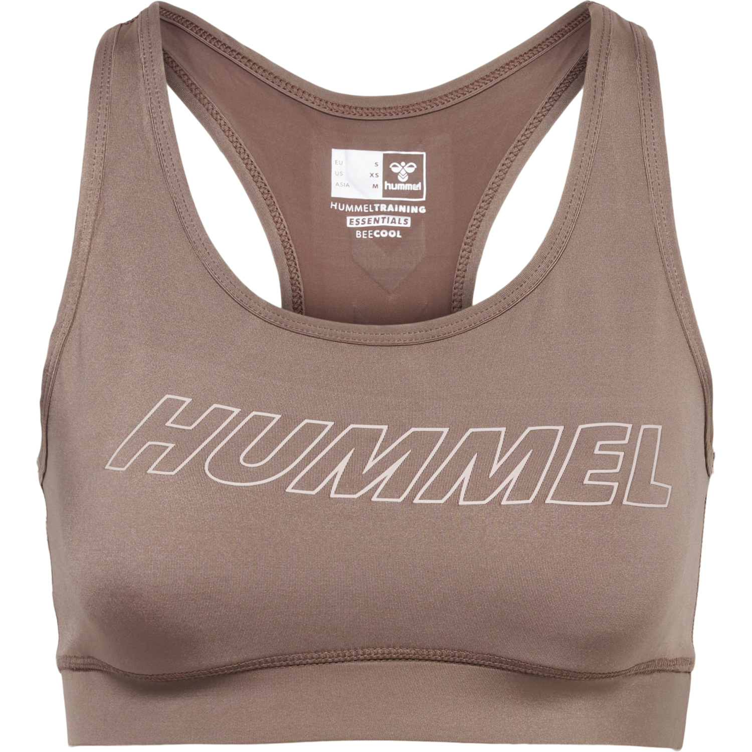 hmlTE TOLA SPORTS BRA, DRIFTWOOD, packshot