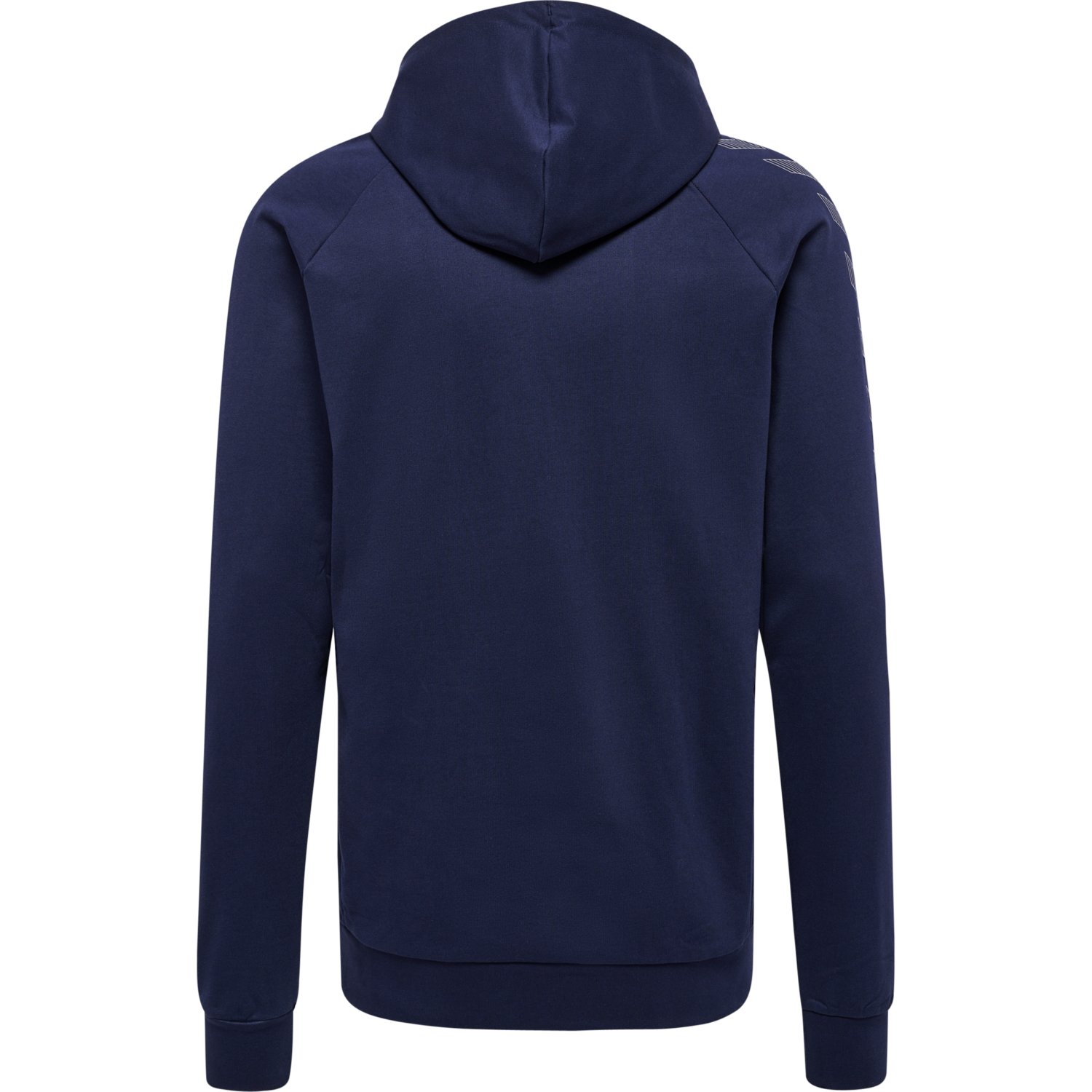 hmlMOVE GRID COTTON HOODIE, MARINE, packshot