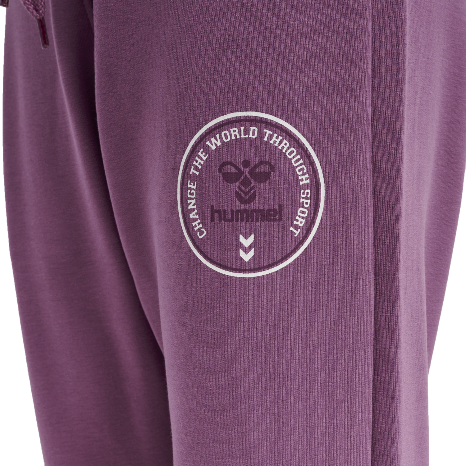 hmlMATH PANTS, BORDEAUX, packshot