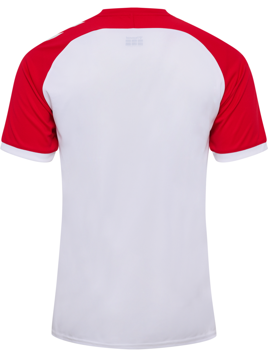 hmlMATCH LEAGUE JERSEY S/S, WHITE/TRUE RED, packshot