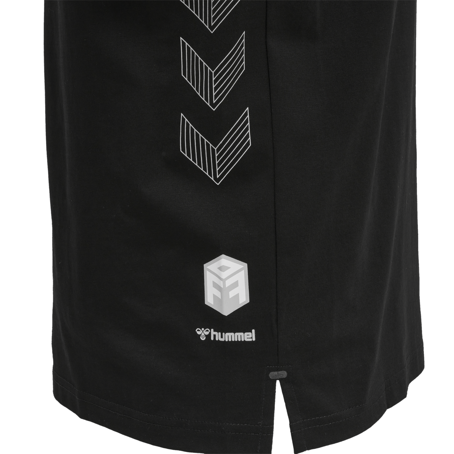 hmlMOVE GRID COTTON T-SHIRT S/S, BLACK, packshot