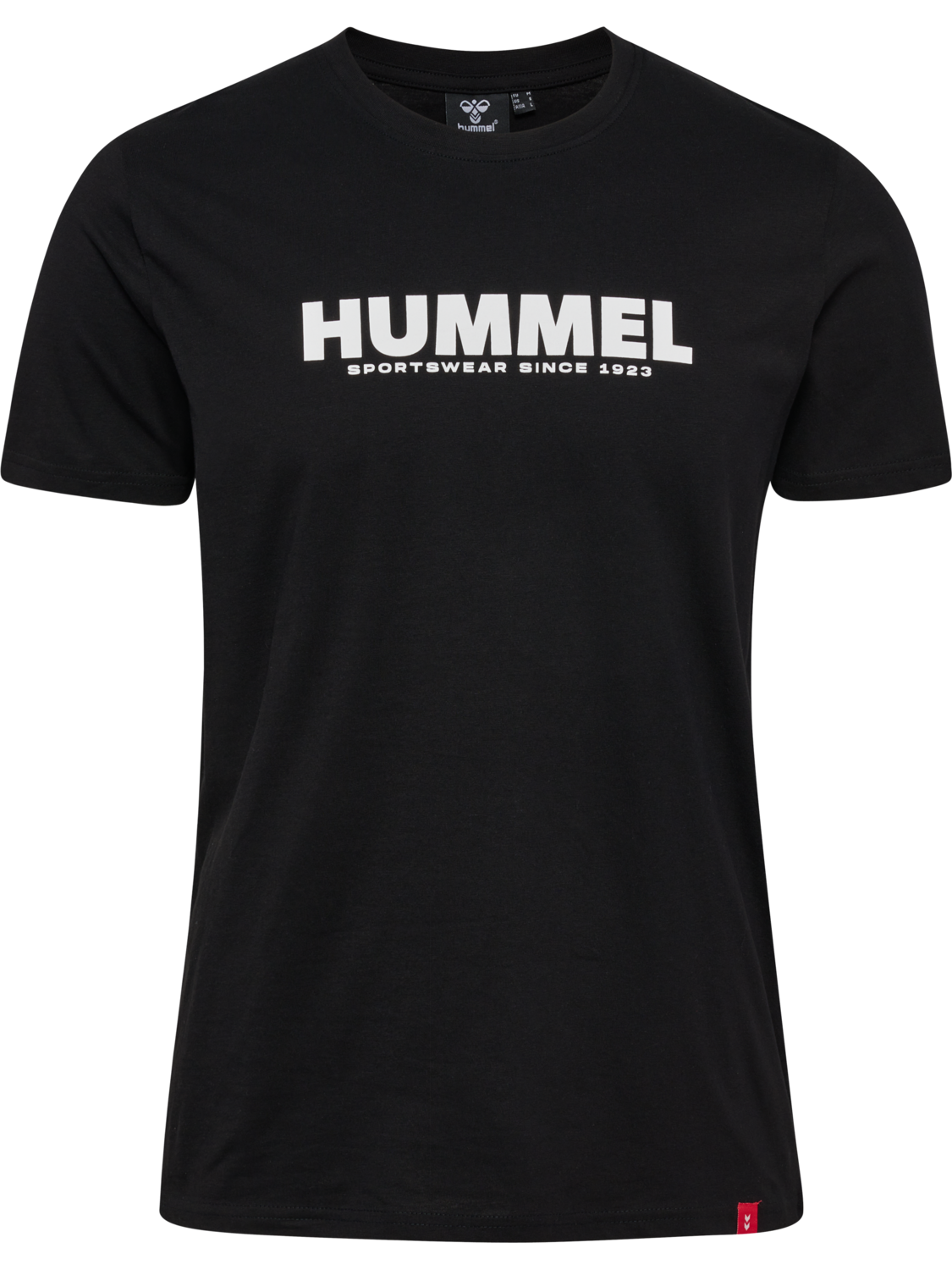 hmlLEGACY T-SHIRT, BLACK, packshot
