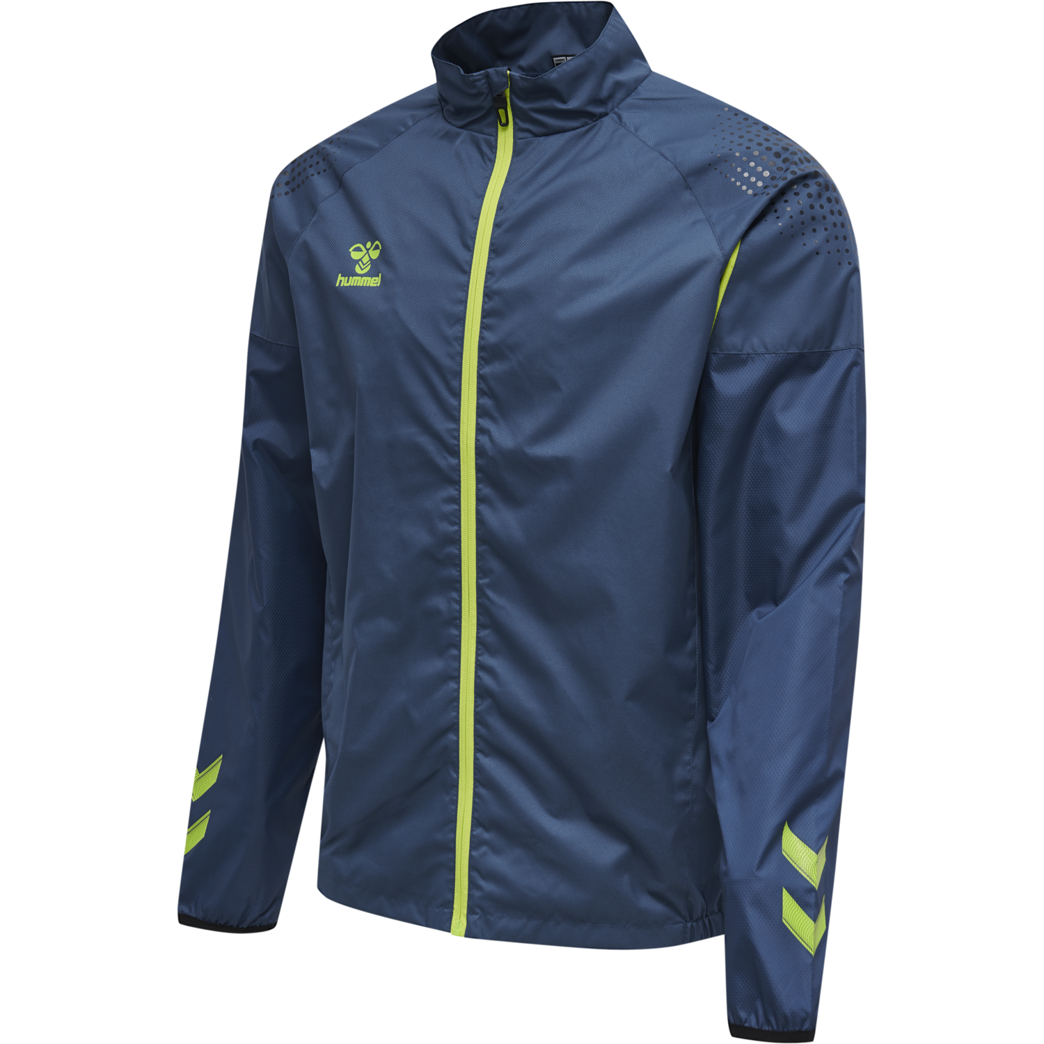 hmlLEAD PRO TRAINING JACKET, DARK DENIM, packshot