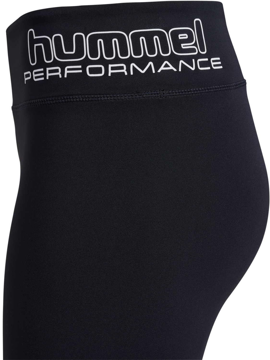 hmlTE FUNDAMENTAL MW TIGHT SHORTS, BLACK/WHITE, packshot